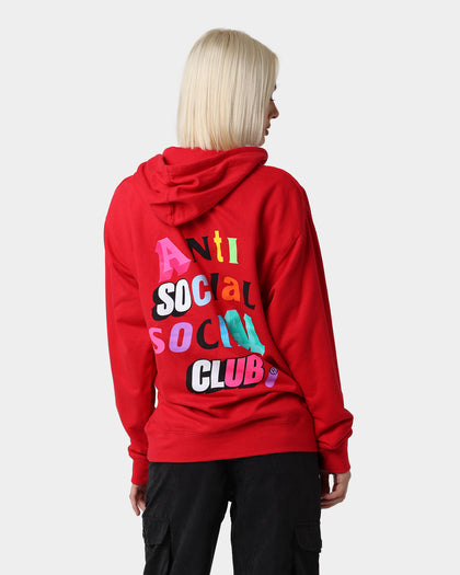 Anti Social Social Club The Real Me Hoodie Red
