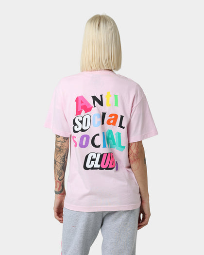 Anti Social Social Club The Real Me Pink T-Shirt Pink