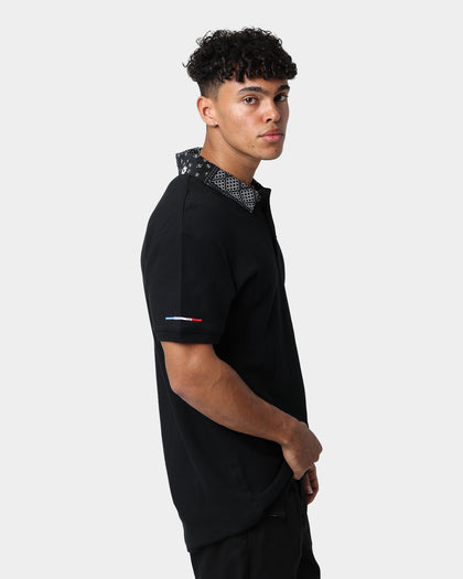 Carre Bandana Ultra Polo Shirt Black