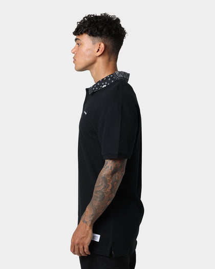 Carre Bandana Ultra Polo Shirt Black