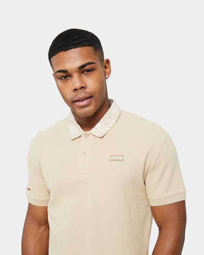 Carre Bandana Ultra Polo Shirt Stone