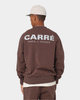 Carré Motion Crewneck Dark Brown