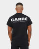 Carre Premium Motion Double Mockneck T-shirt Black