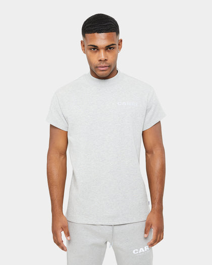 Carre Premium Motion Double Mockneck T-shirt Grey Marle