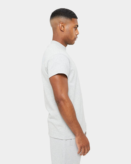 Carre Premium Motion Double Mockneck T-shirt Grey Marle