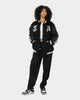 The Anti Order Dead Pixel Leather Varsity Jacket Black/White