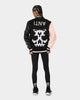 The Anti Order Dead Pixel Leather Varsity Jacket Black/Pink