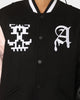The Anti Order Dead Pixel Leather Varsity Jacket Black/Pink