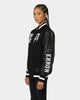 The Anti Order Dead Pixel Leather Varsity Jacket Black/Pink