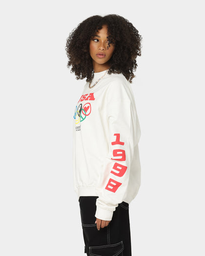 Loiter Tribute Crewneck Off White