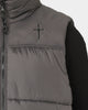 Saint Morta Kingdom Puffer Vest Dark Grey