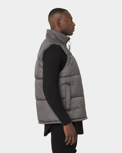 Saint Morta Kingdom Puffer Vest Dark Grey