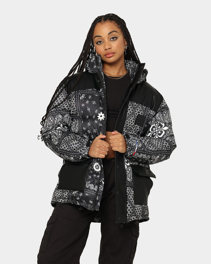 Carre Bandana Ultra Roadman Puffer Jacket Black