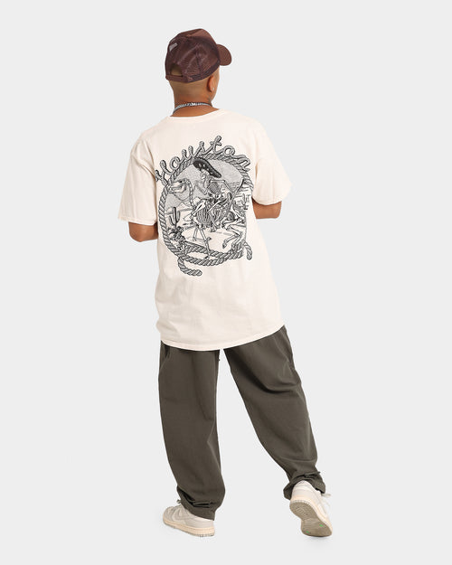 Goat Crew Houston Drawing Vintage T-Shirt Off White