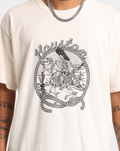 Goat Crew Houston Drawing Vintage T-Shirt Off White