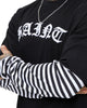 Saint Morta Jail Layered Long Sleeve T-Shirt Black/White