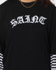 Saint Morta Jail Layered Long Sleeve T-Shirt Black/White