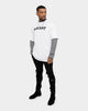Saint Morta Jail Layered Long Sleeve T-Shirt White/Black