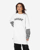 Saint Morta Jail Layered Long Sleeve T-Shirt White/Black