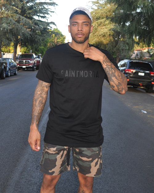 Saint Morta Yearbook Lafayette T-Shirt Black/Black
