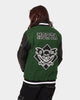 Saint Morta Graveyard Varsity Jacket Dark Green/Black