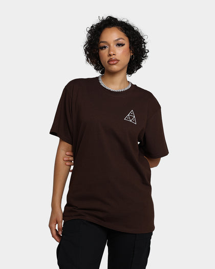 HUF Essentials T-Shirt Chocolate