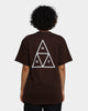 HUF Essentials T-Shirt Chocolate
