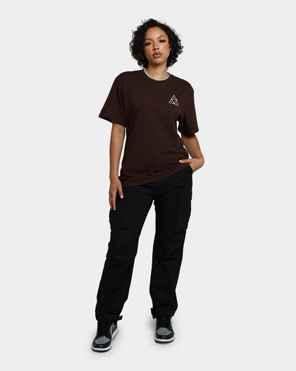 HUF Essentials T-Shirt Chocolate