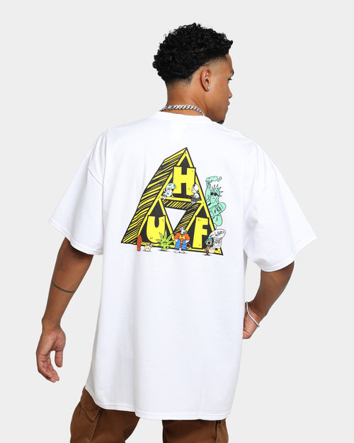 HUF Saturday Morning T-Shirt White