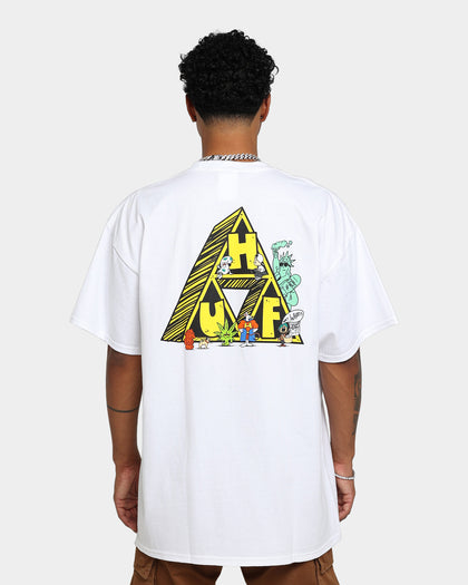 HUF Saturday Morning T-Shirt White