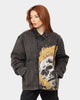 HUF X Marvel Ghost Rider Work Jacket Washed Black