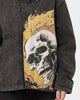 HUF X Marvel Ghost Rider Work Jacket Washed Black