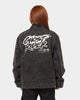 HUF X Marvel Ghost Rider Work Jacket Washed Black