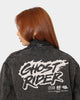 HUF X Marvel Ghost Rider Work Jacket Washed Black