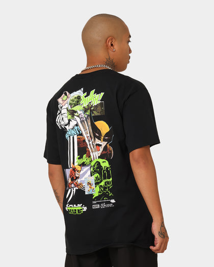 HUF X Marvel Smash Up T-Shirt Black