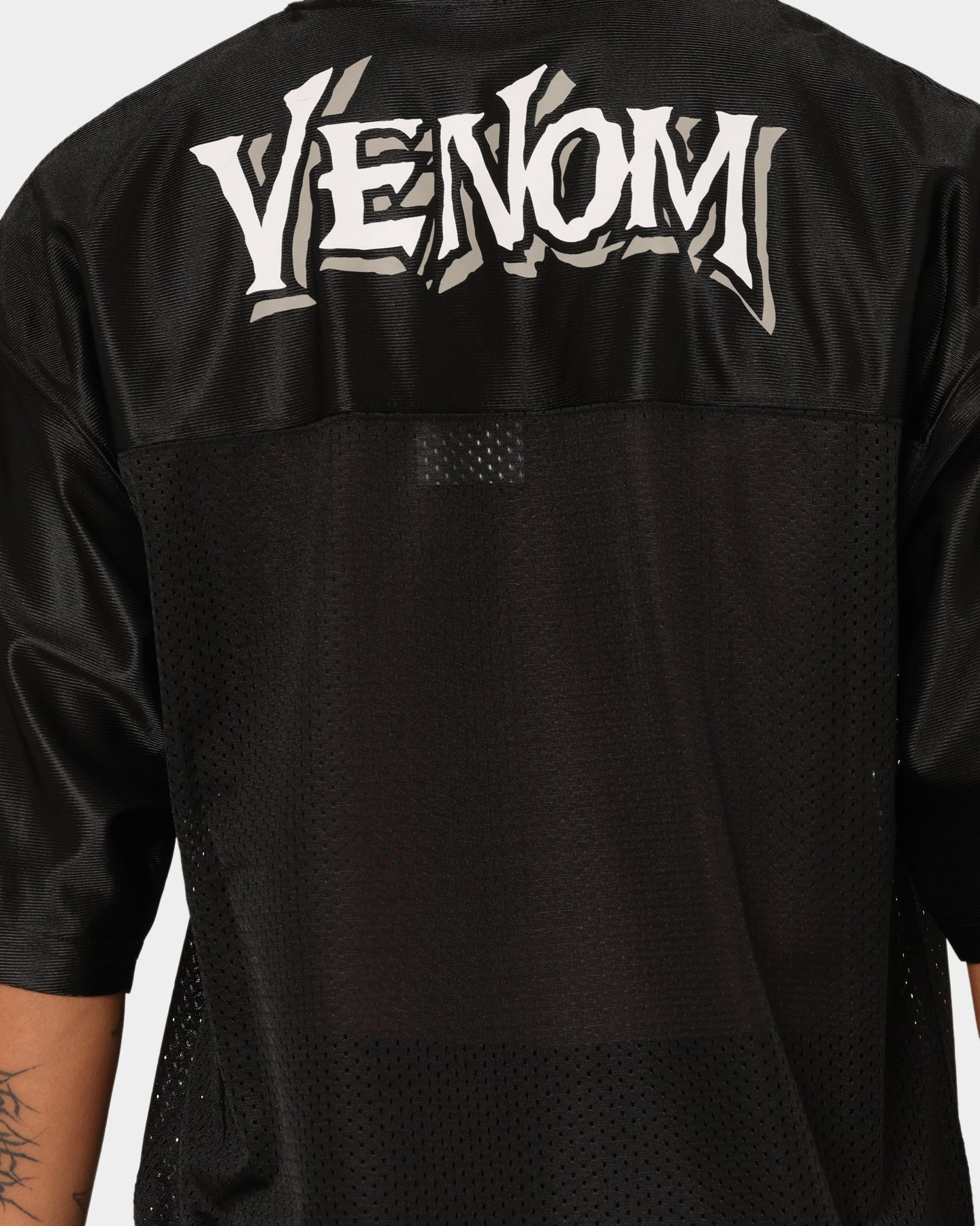 HUF X Marvel Venom Football Jersey Black | Culture Kings US