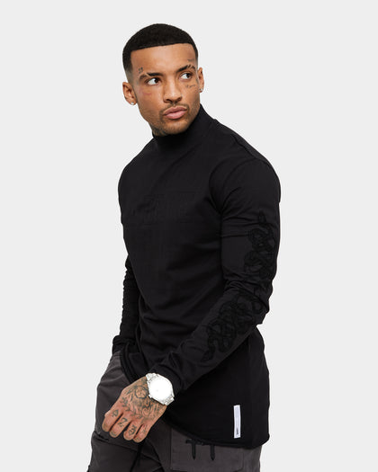 Saint Morta Death Adder Long Sleeve T-Shirt Black/Black