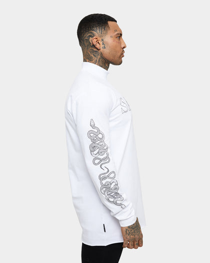 Saint Morta Death Adder Long Sleeve T-Shirt White/Black