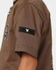 The Anti Order Affiliated Baseball Jersey Dark Brown