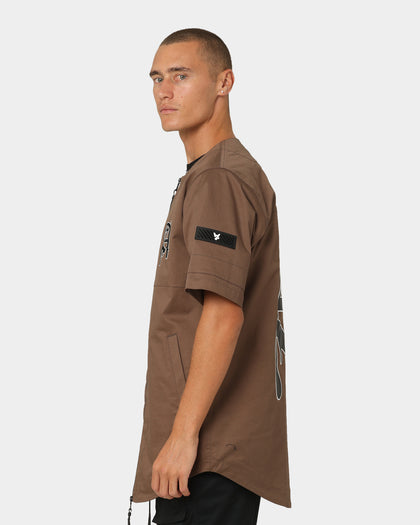 The Anti Order Affiliated Baseball Jersey Dark Brown
