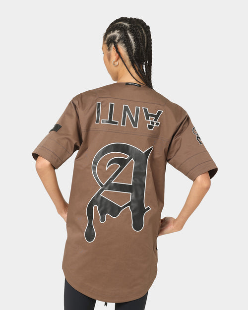 The Anti Order Affiliated Baseball Jersey Dark Brown