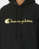 Champion Reverse Weave Double Layer Hoodie Black/Gold