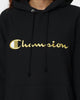 Champion Reverse Weave Double Layer Hoodie Black/Gold