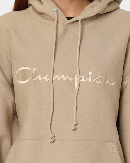 Champion Reverse Weave Double Layer Hoodie Country Walnut