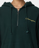 Champion Reverse Weave Quarter Zip Hoodie Midfield Green