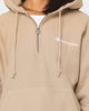 Champion Reverse Weave Quarter Zip Hoodie Country Walnut