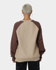 Champion Reverse Weave Raglan Crew Country Walnut