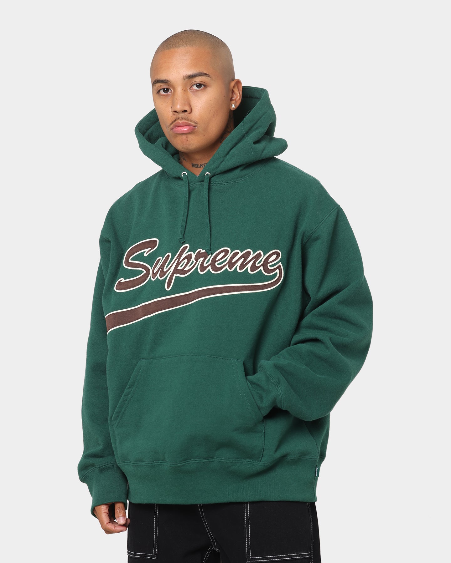 Supreme Tail Hooded Sweatshirt Dark Green | Culture Kings US