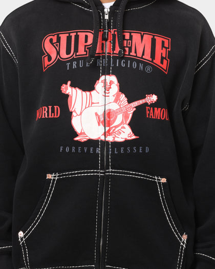 Supreme True Religion Zip Hoodie Black