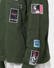Loiter Patchwork Jacket Green